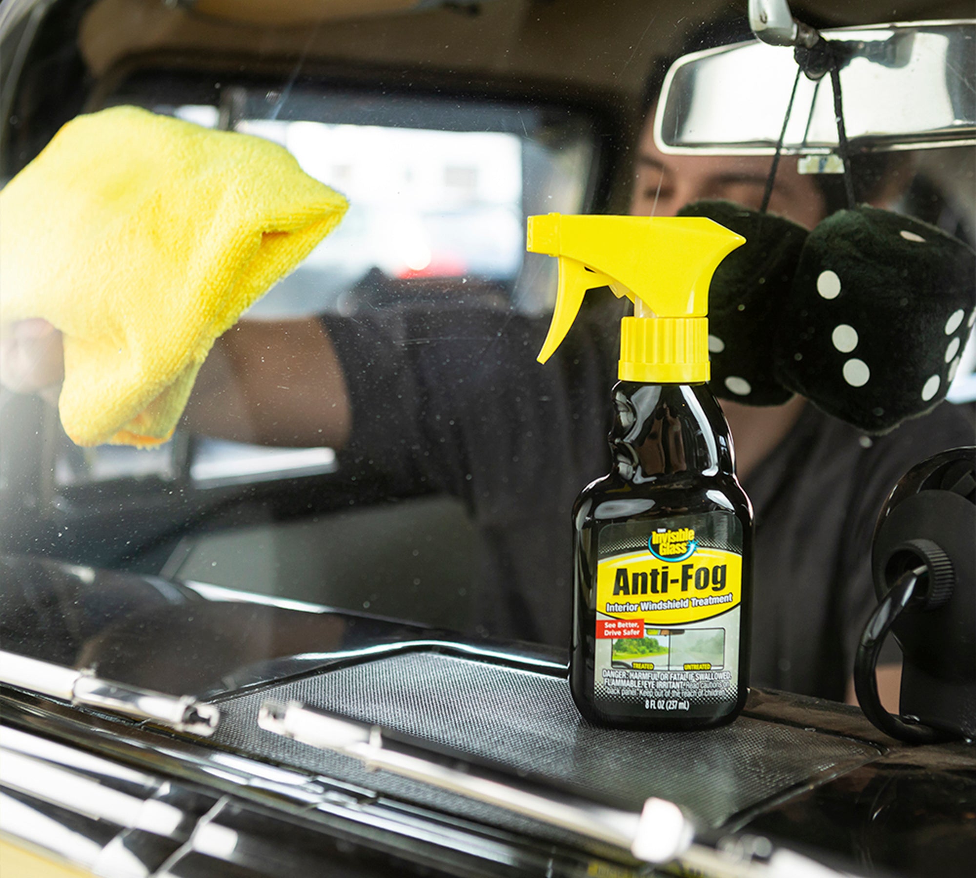 Invisible Glass Anti-Fog Car Defogger